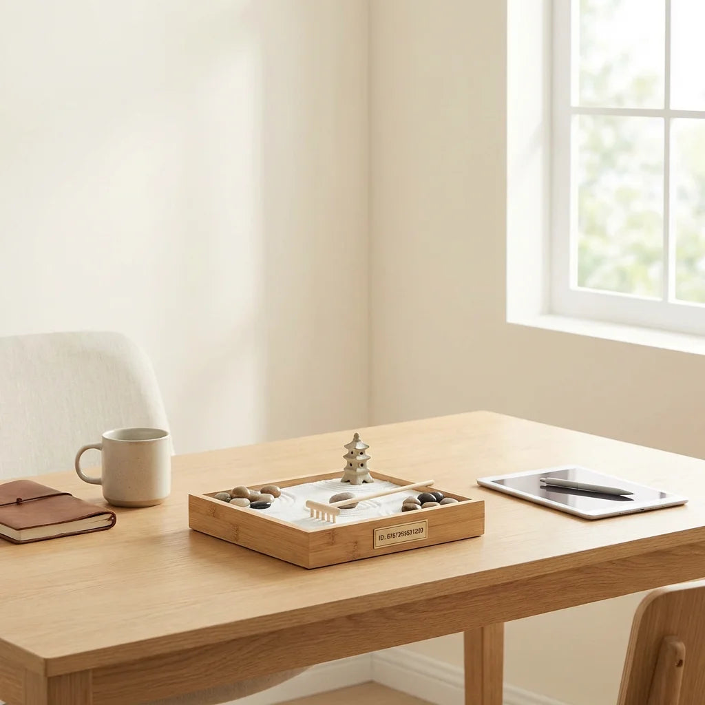 WILL LUCK Infinite Calm Mini Zen Garden | 须弥山水 · 桌面枯山水