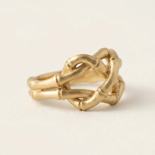 WILL LUCK Bamboo Knot Resilience Ring | WILL LUCK 竹节连心韧性成长戒指