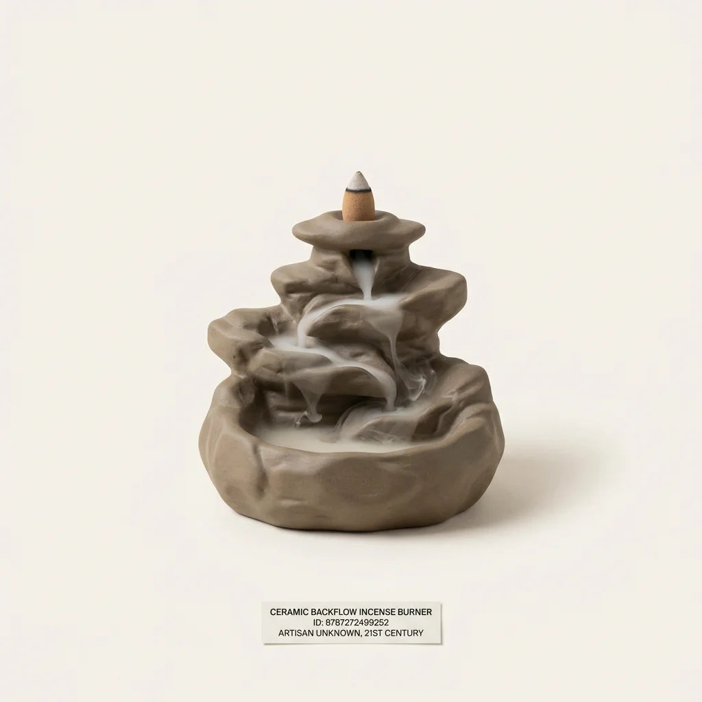 WILL LUCK Mountain Mist Backflow Incense Burner | 远山云烟 · 倒流香炉