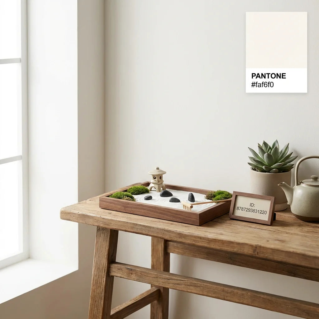 WILL LUCK Infinite Calm Mini Zen Garden | 须弥山水 · 桌面枯山水