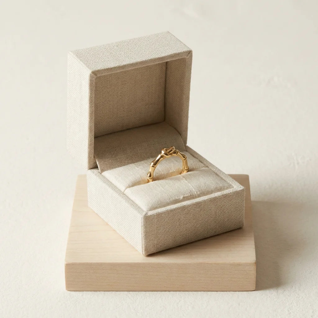 WILL LUCK Bamboo Knot Resilience Ring | WILL LUCK 竹节连心韧性成长戒指