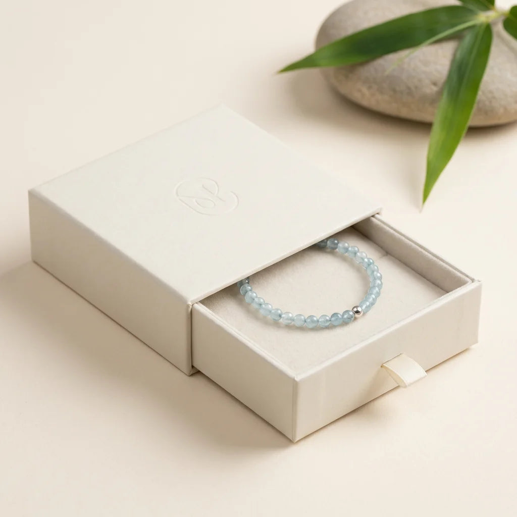 WILL LUCK Aquamarine Mandala Clarity Necklace | WILL LUCK 海蓝宝曼陀罗清透项链