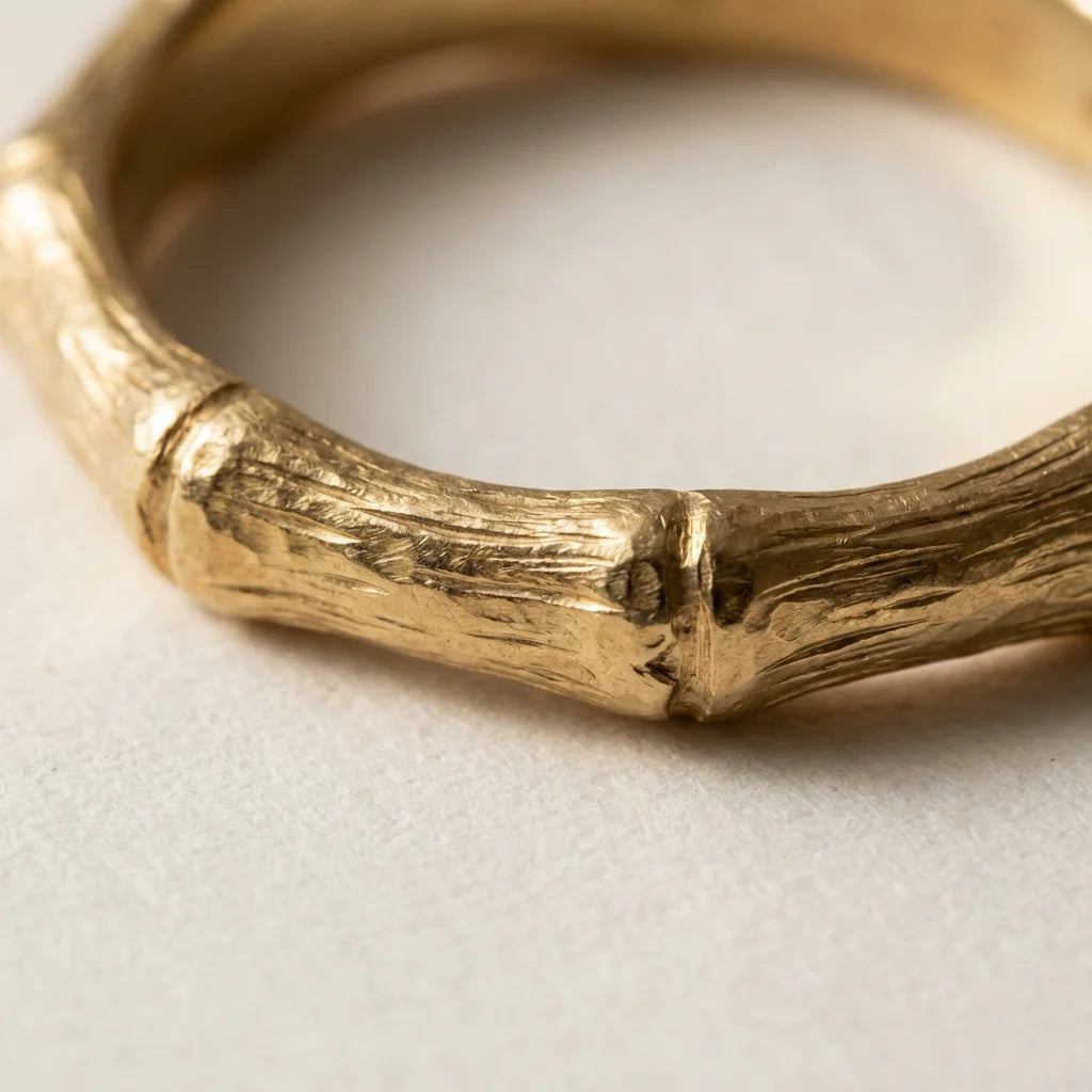 WILL LUCK Bamboo Knot Resilience Ring | WILL LUCK 竹节连心韧性成长戒指