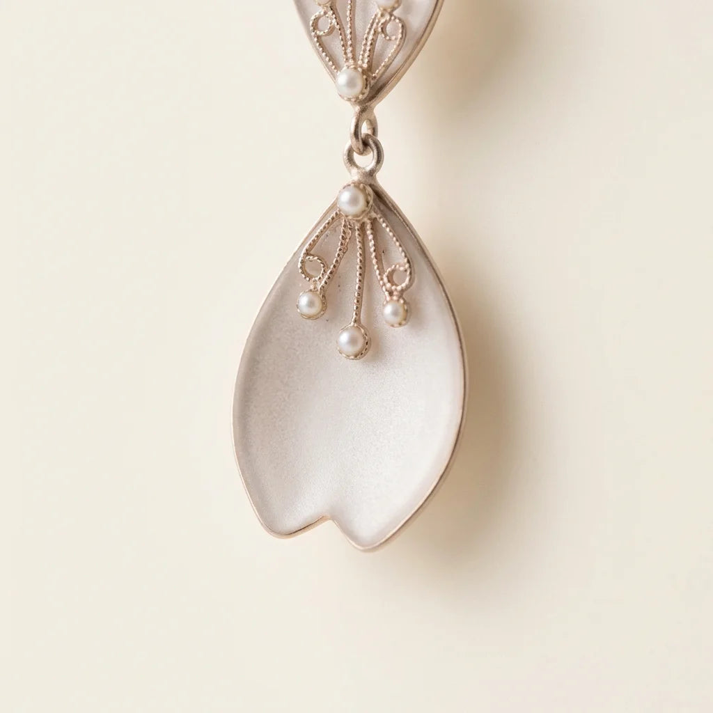 WILL LUCK Cherry Blossom Grace Earrings | WILL LUCK 樱花初绽优雅新生耳饰