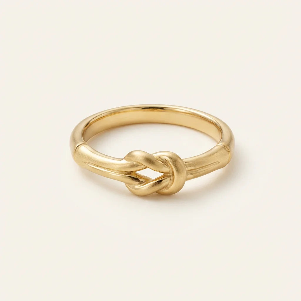 WILL LUCK Bamboo Knot Resilience Ring | WILL LUCK 竹节连心韧性成长戒指
