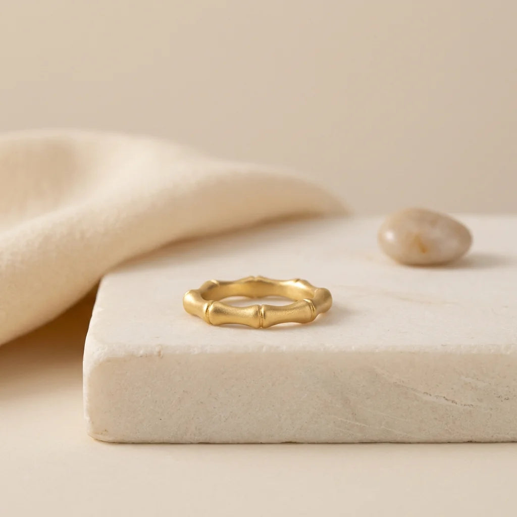 WILL LUCK Bamboo Knot Resilience Ring | WILL LUCK 竹节连心韧性成长戒指