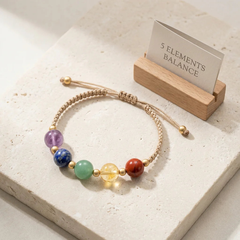 WILL LUCK Five Elements Balance Bracelet | WILL LUCK 五行能量调和平衡手链