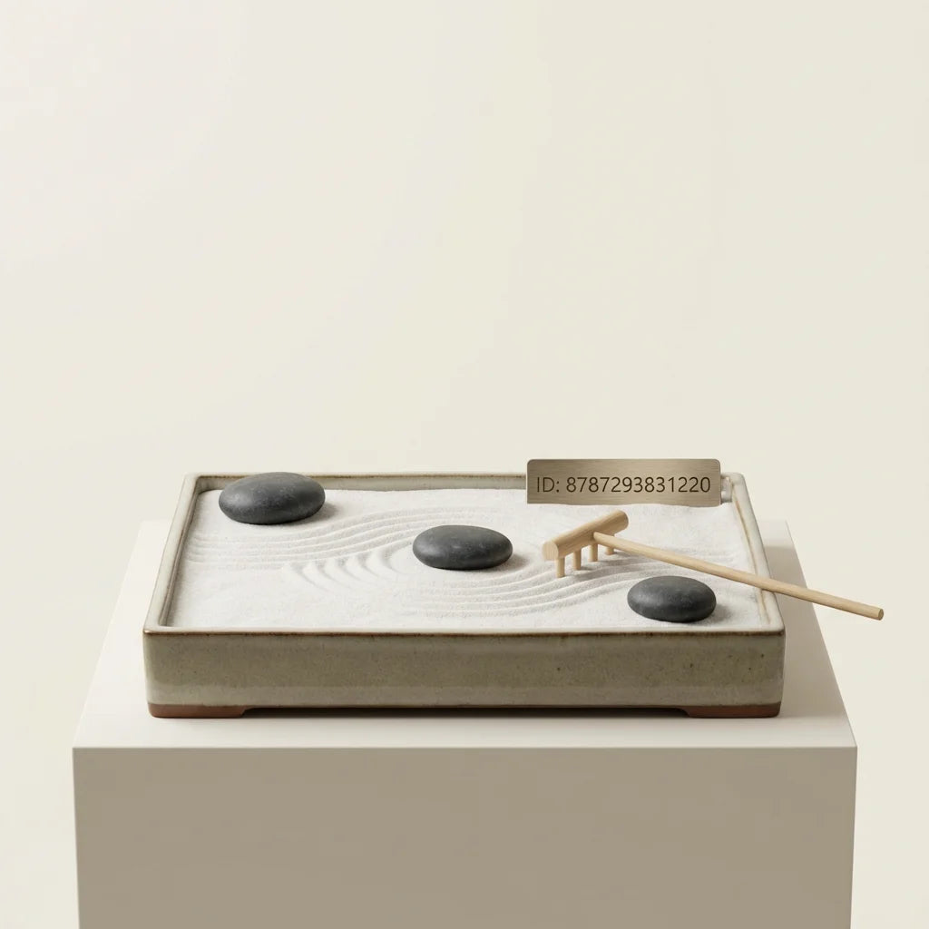 WILL LUCK Infinite Calm Mini Zen Garden | 须弥山水 · 桌面枯山水