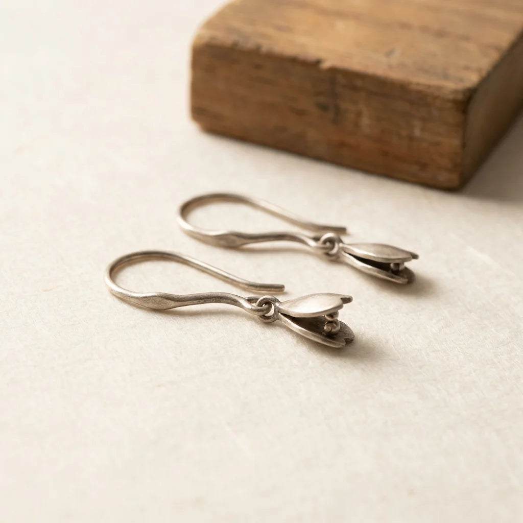 WILL LUCK Cherry Blossom Grace Earrings | WILL LUCK 樱花初绽优雅新生耳饰